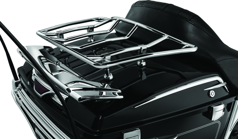 Kuryakyn Multi-Rack Adjustable Trunk Luggage Rack Chrome 7159