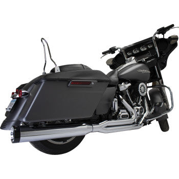 KHROME WERKS 2-into-1 Outlaw-SR Exhaust System - Chrome - Without End Cap - M8 Touring 200770-SR