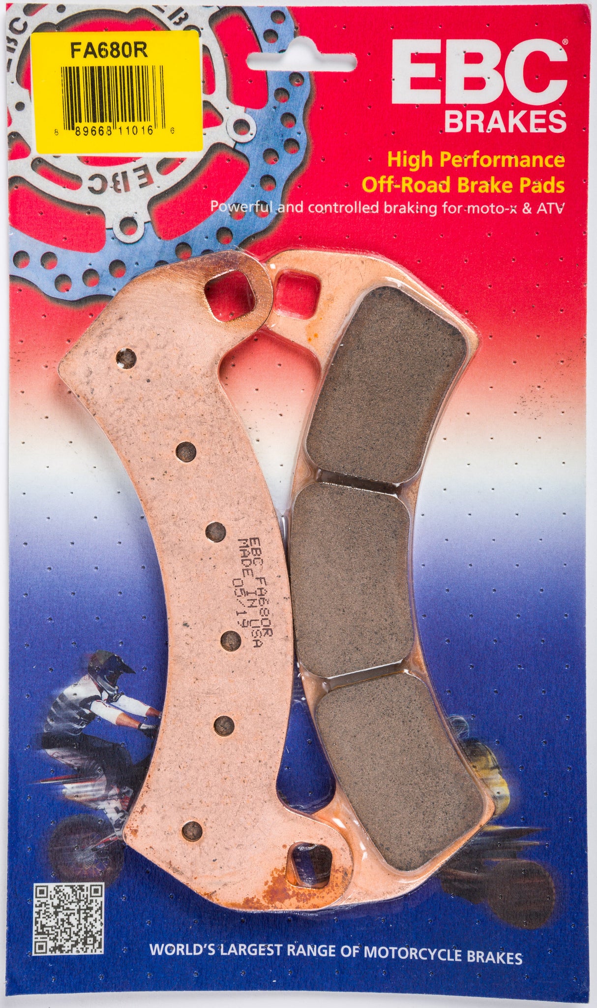 EBC Brake Pads Fa680r Sintered R Series FA680R