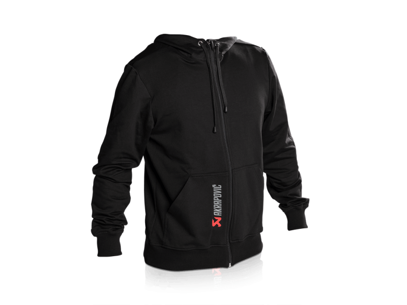 Akrapovic Mens Akrapovic Logo Black Hoodie - S 801746