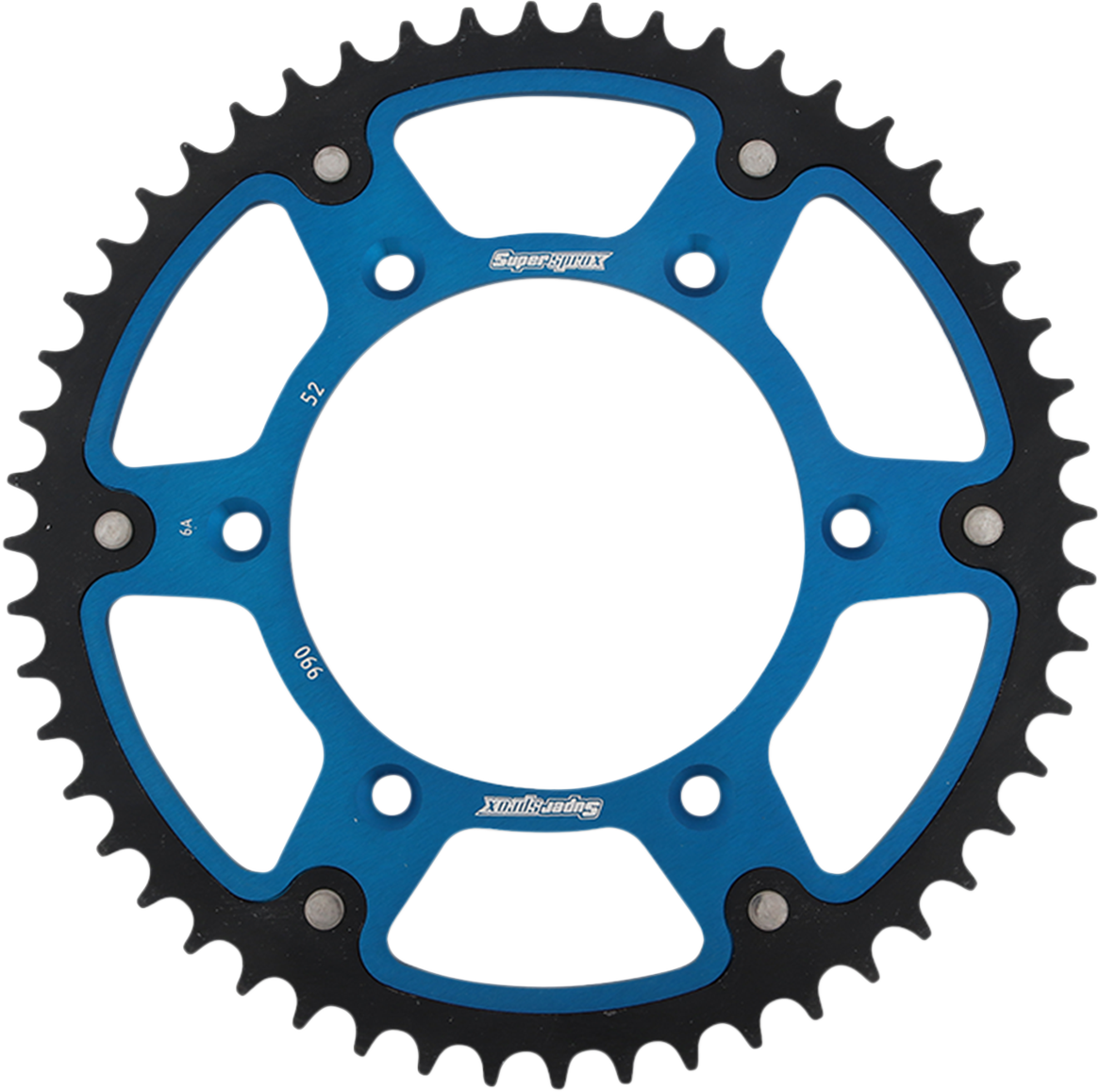 SUPERSPROX Stealth Rear Sprocket - 52 Tooth - Blue - Husaberg/Husqvarna/KTM RST-990-52-BLU