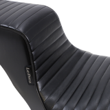 LE PERA Cherokee Seat - Pleated - Black - FX/FL LY-020PT