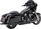 COBRA 3" Mufflers - Black - '17-'20 Bagger 6021RB