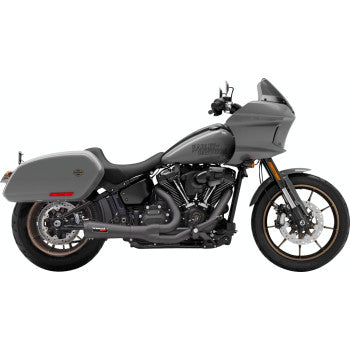 BASSANI XHAUST 2-into-1 Ripper Short Exhaust System - Black  1S73RBE