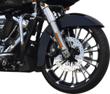 COASTAL MOTO Front Wheel - Fuel - Dual Disc/ABS - Black Cut - 26"x3.75" - FL FUL-263-BC-ABST