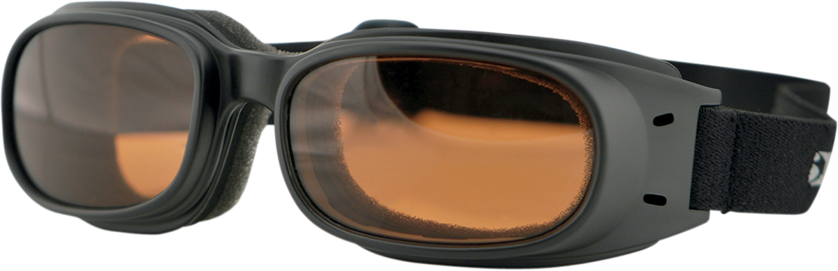 BOBSTER Piston Goggles - Matte Black - Amber BPIS01A