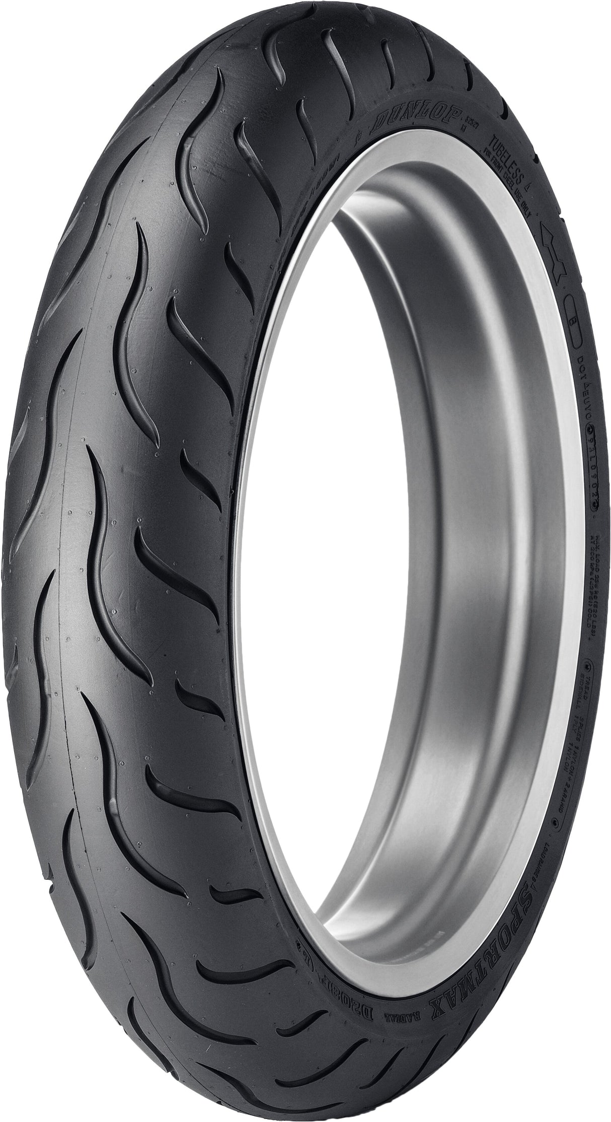 DUNLOP Tire D208 Zr 120/70zr-19 60w Radial Tl 45071362