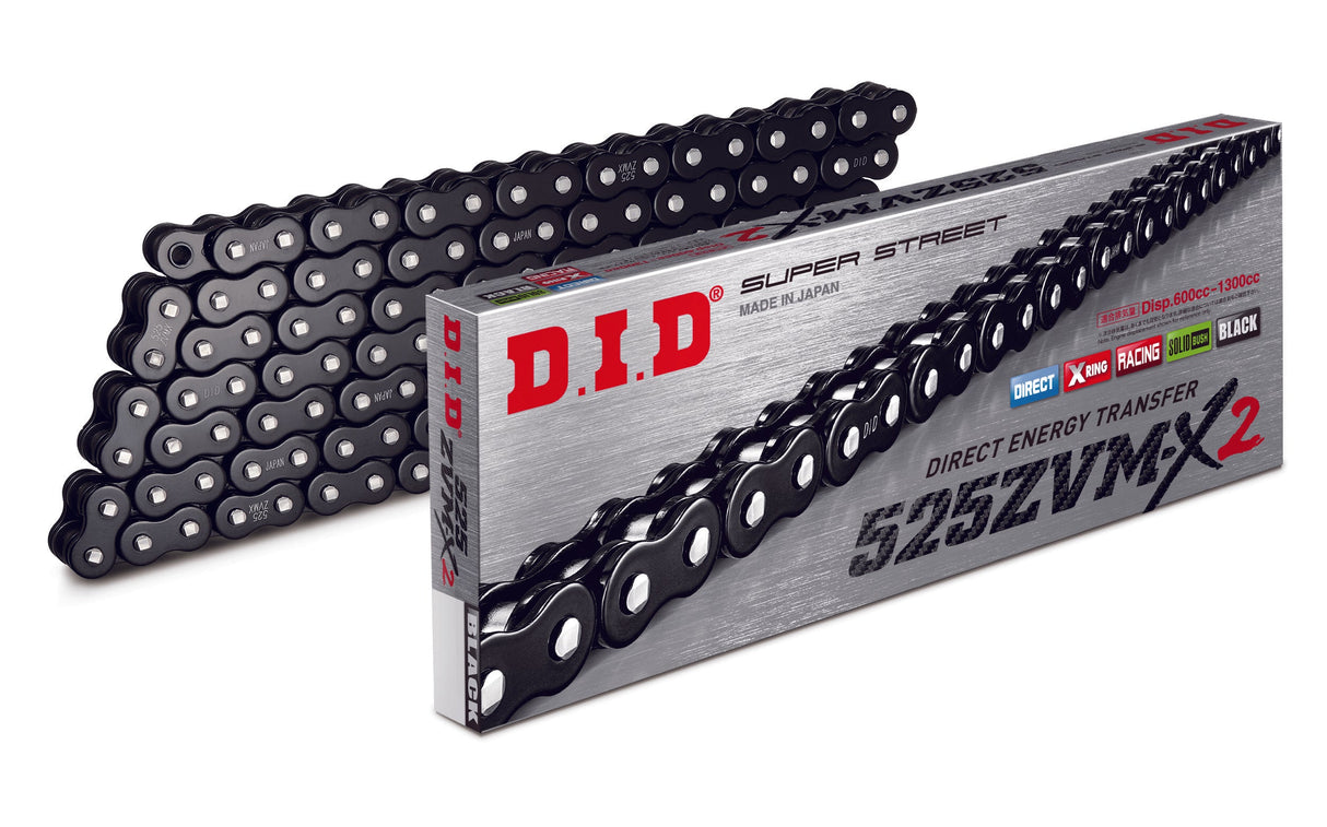 D.I.D Chain 525zvm-X2 Bk&bk-120zb 525ZVMX2B120