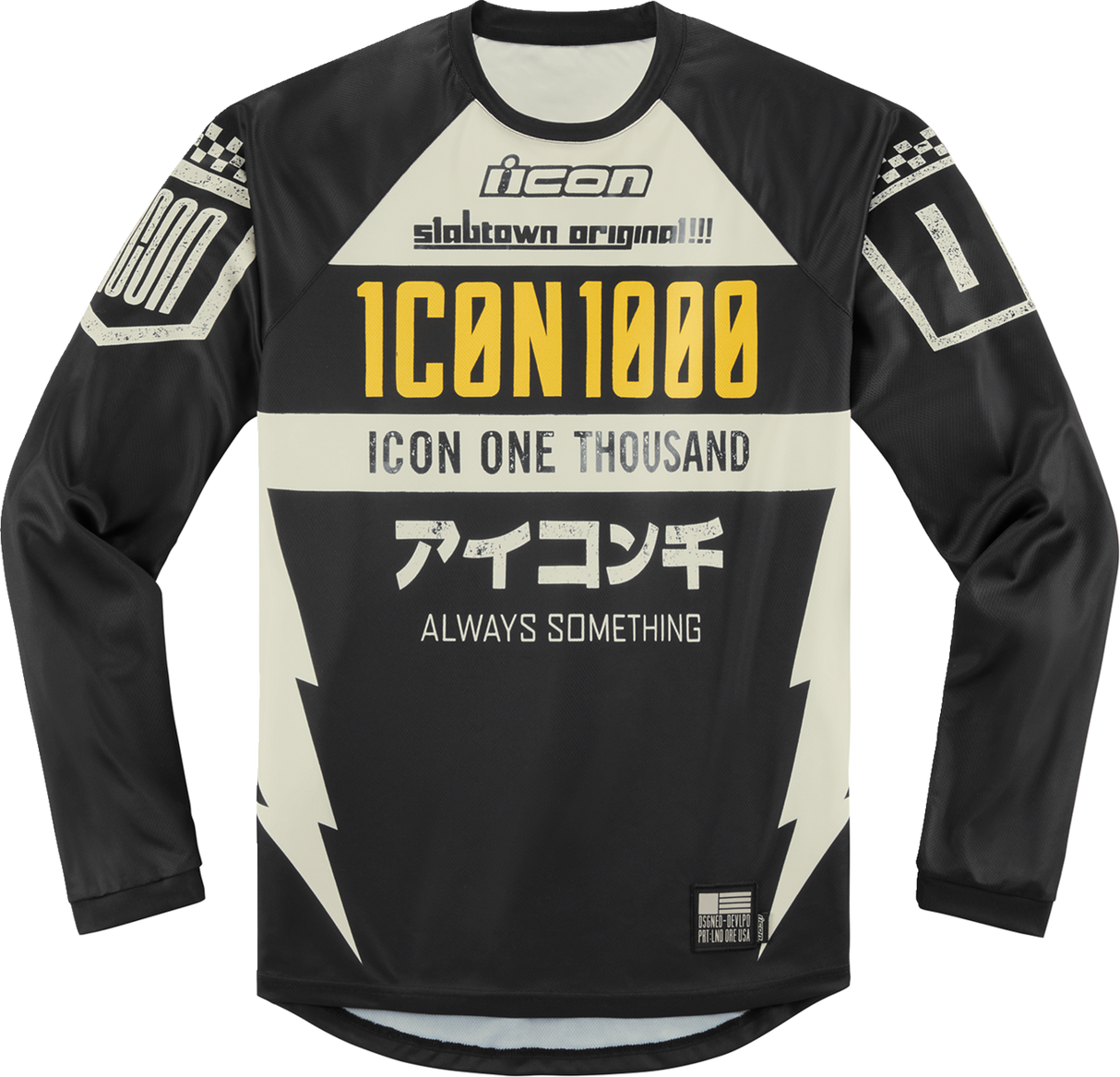 ICON Slabtown™ Jersey - Black - XL 2824-0080