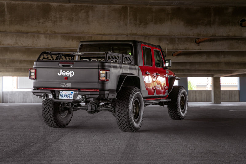 DV8 Offroad 20-23 Jeep Gladiator JT MTO Series Rear Bumper RBGL-06