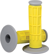 MOOSE RACING Grips - Compound - Half-Waffle - Yellow 1MG2315-YEM