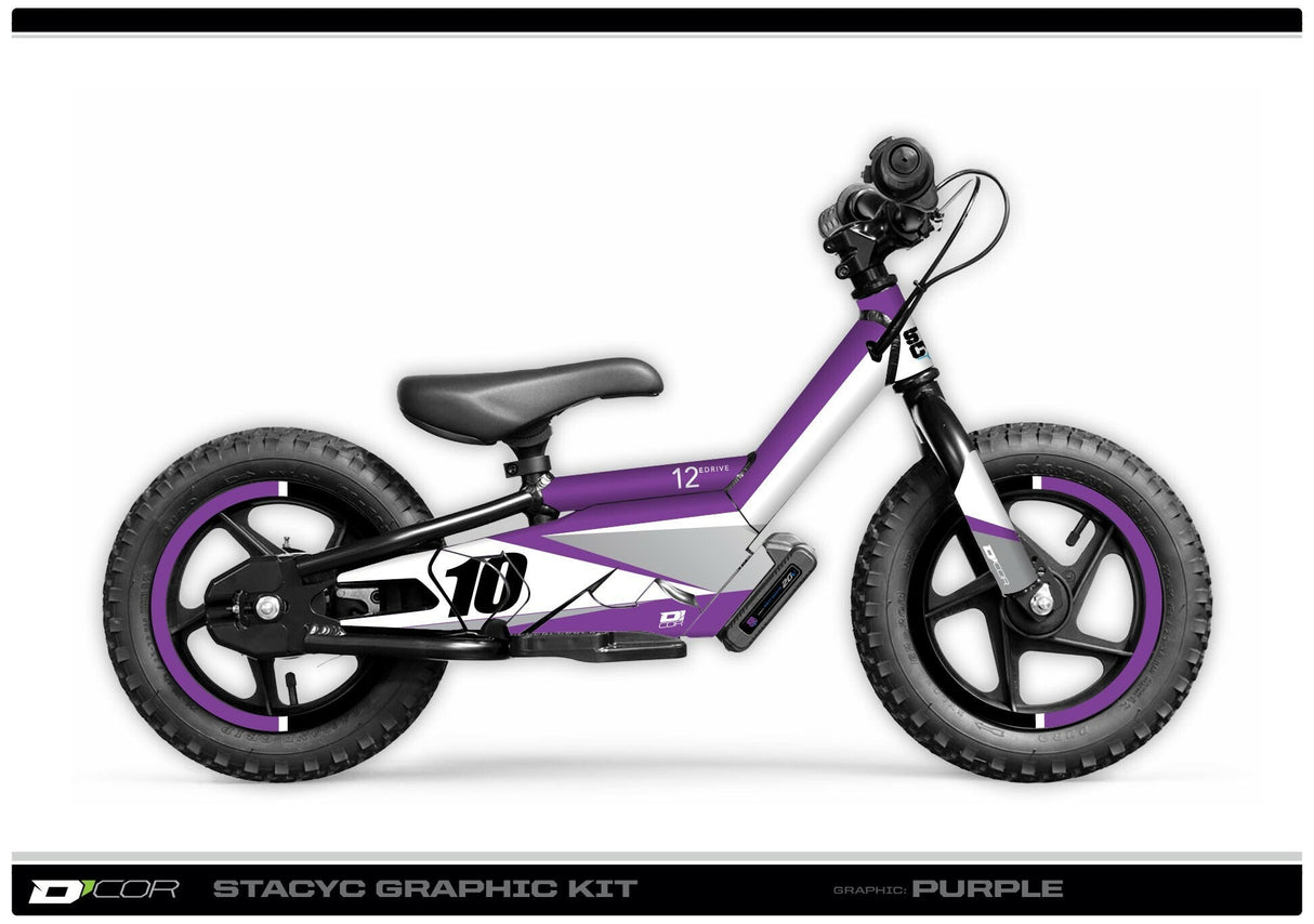 D-COR Graphic Kit Stacyc Purple Graphic Kit Stacyc 12" & 16" 10-80-208