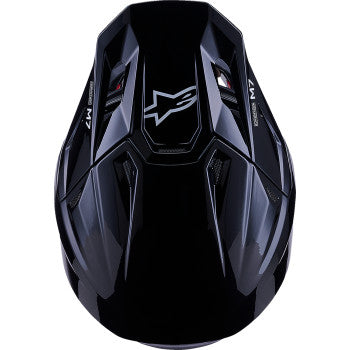 ALPINESTARS SM7 Helmet - Solid - Gloss Black - XS 8301426-1180-XS