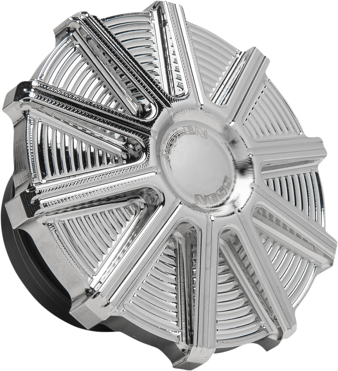 ARLEN NESS Gas Cap - 10 Gauge - Chrome 701-001