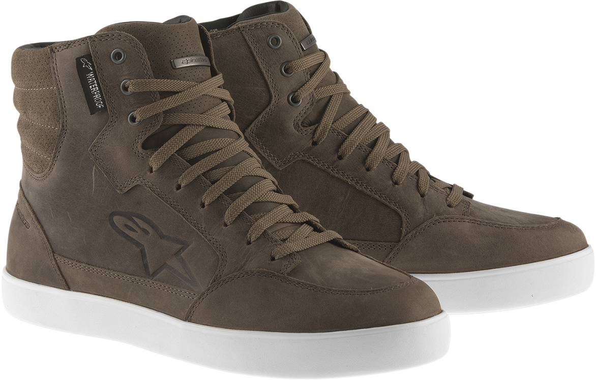 ALPINESTARS J-6 Waterproof Shoes - Brown - US 10 25420158010