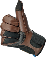 BILTWELL Belden Gloves - Chocolate/Black - Medium 1505-0201-303