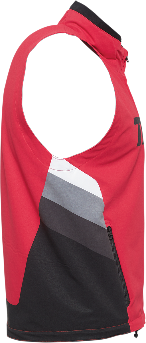 THOR Warmup Vest - Red/Black - Large 2830-0591