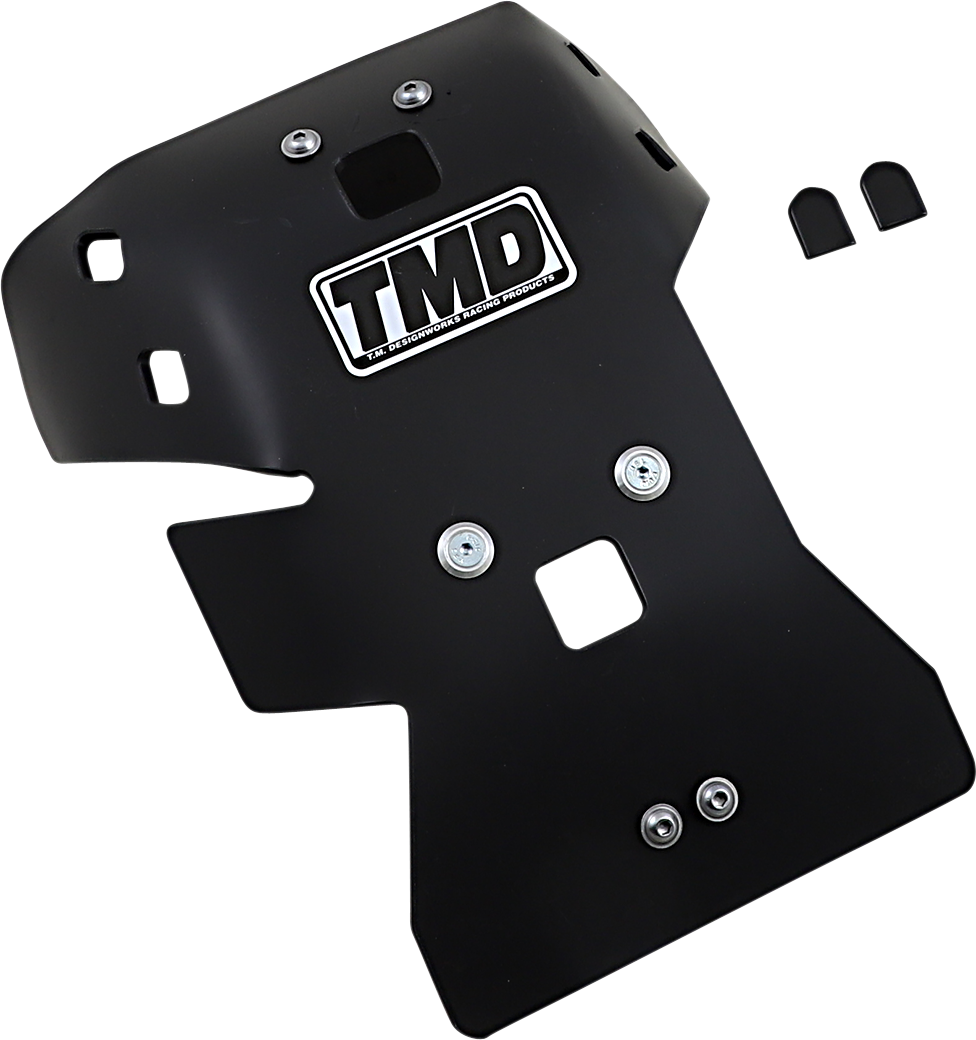 T.M. DESIGNWORKS Skid Plate - Black - KTM KTMC-130-BK