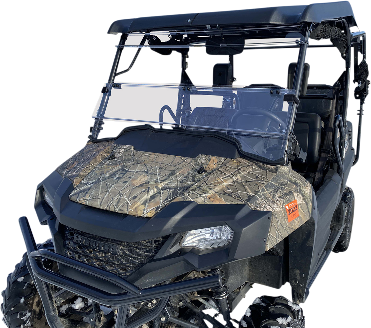 MOOSE UTILITY Full Folding Windshield - Deluxe - Pioneer V000263-12200M