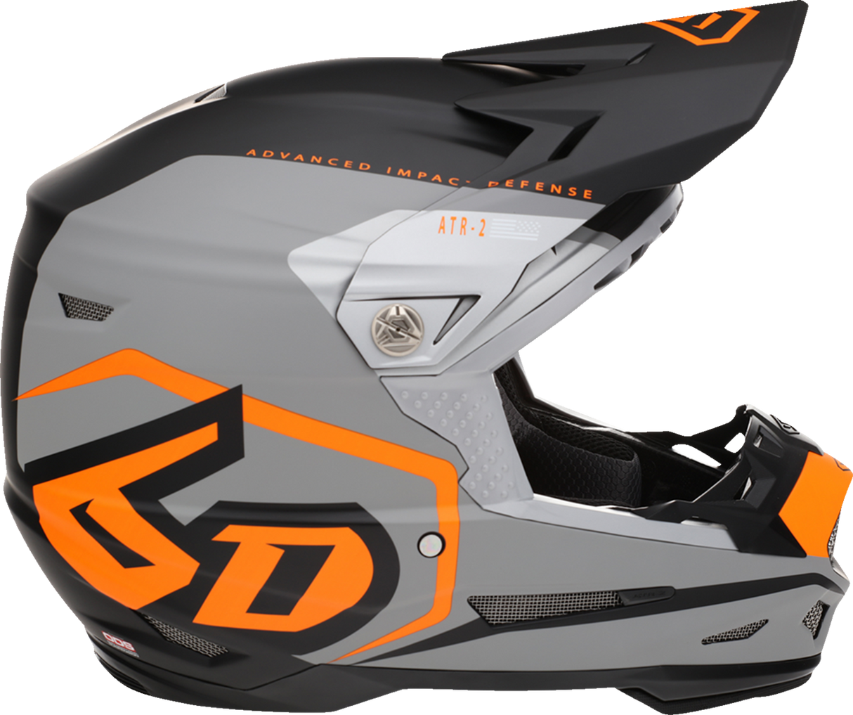 6D ATR-2 Helmet - Delta - Neon Orange - 2XL 12-3439