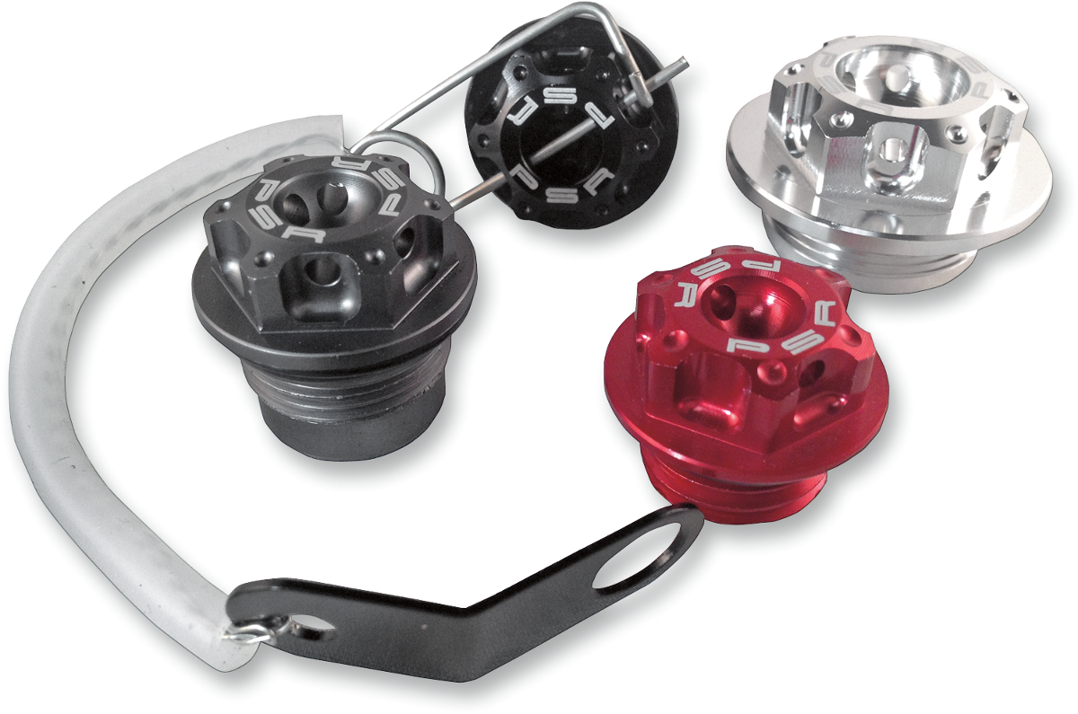 POWERSTANDS RACING Oil Cap Kit - Red - M30 x 1.5 00-01314-24