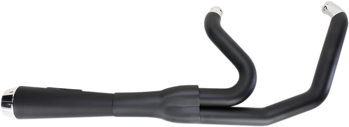 BASSANI XHAUST Road Rage Exhaust - Black - Short - '06-'17 FXD 13122J