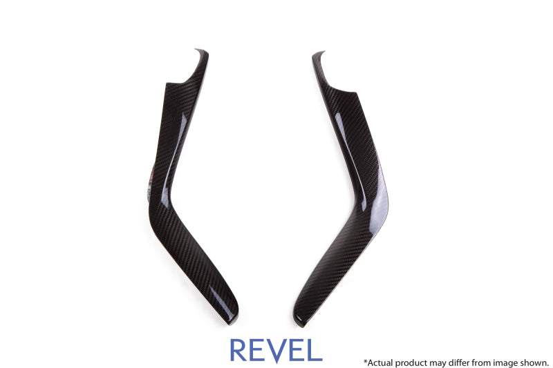 Revel GT Dry Carbon Center Console Side Panels (Left & Right) 16-18 Honda Civic - 2 Pieces 1TR4GT0AH09