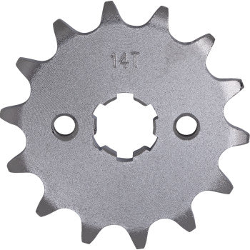 MOOSE RACING Front Sprocket - 14 Tooth - Kawasaki KLX 110 2003-2009 26-2114-14CRMO