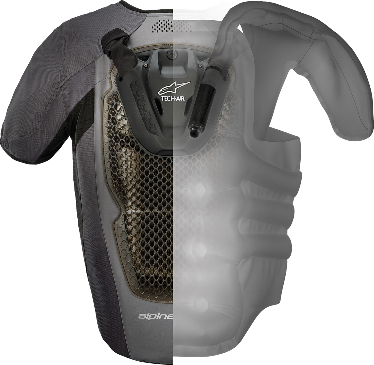 ALPINESTARS TECH-AIR Tech-Air® 5 System - Gray/Black - 3XL 6508120-9310-3X