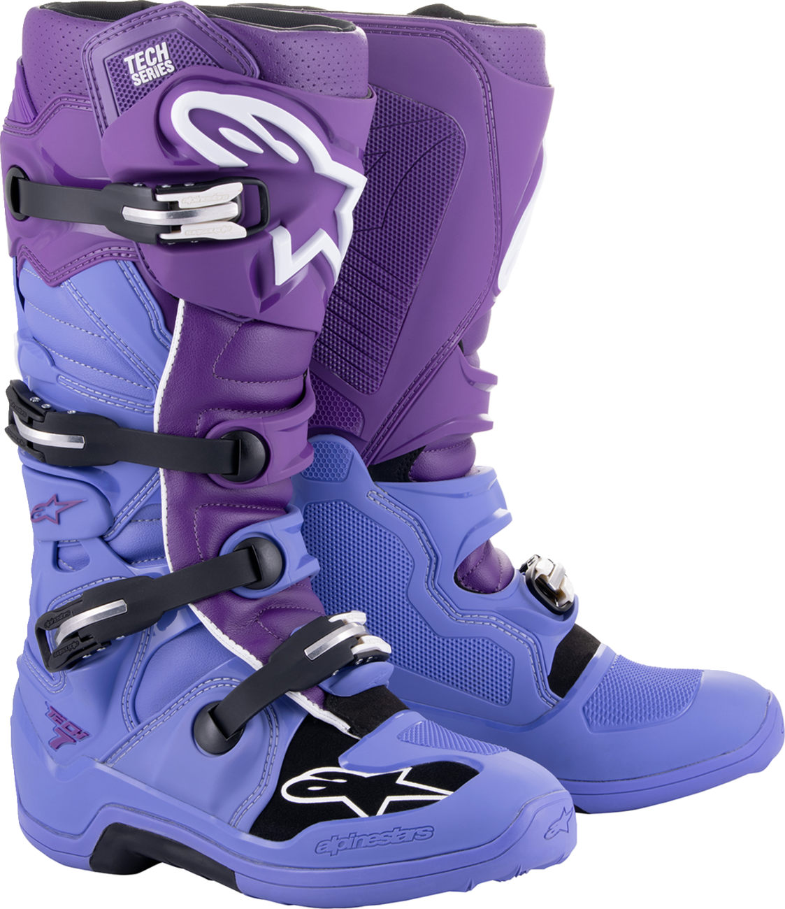 ALPINESTARS Tech 7 Boots - Purple/White - US 7 2012014-334-7