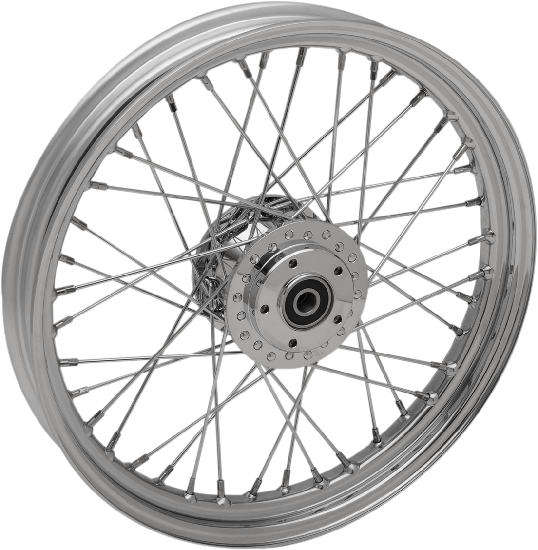 DRAG SPECIALTIES Front Wheel - Single Disc/No ABS - Chrome - 19"x2.50" - '06-'07 XL 64553