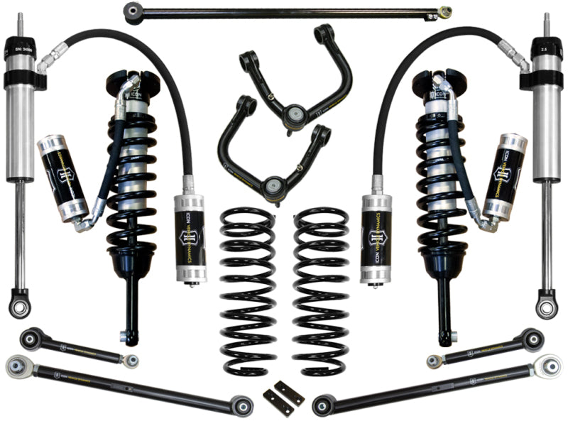 ICON 03-09 Toyota 4Runner/FJ 0-3.5in Stage 6 Suspension System w/Tubular Uca K53056T