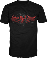 LETHAL THREAT Vintage Velocity El Diablo T-Shirt - Black - Large VV40171L