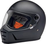 BILTWELL Lane Splitter Helmet - Flat Black - 2XL 1004-201-506