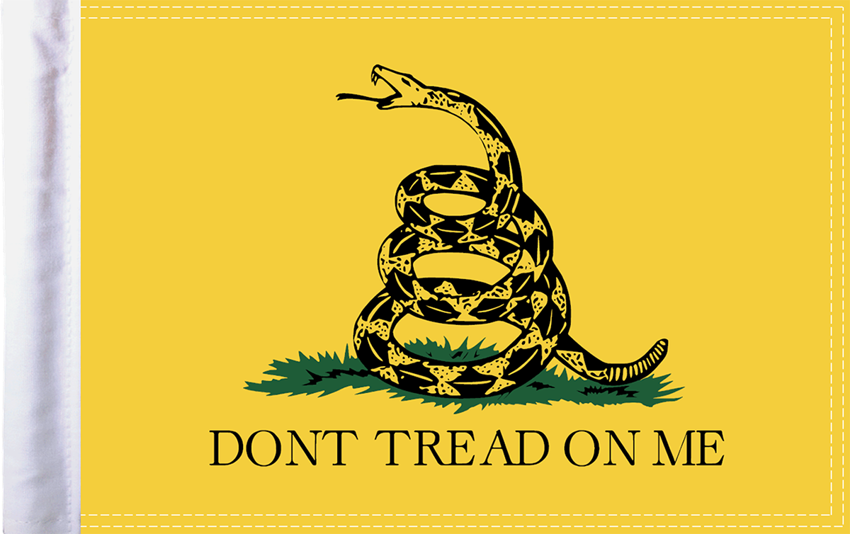 PRO PAD Don't Tread Flag - 10" x 15" FLG-DTOM15