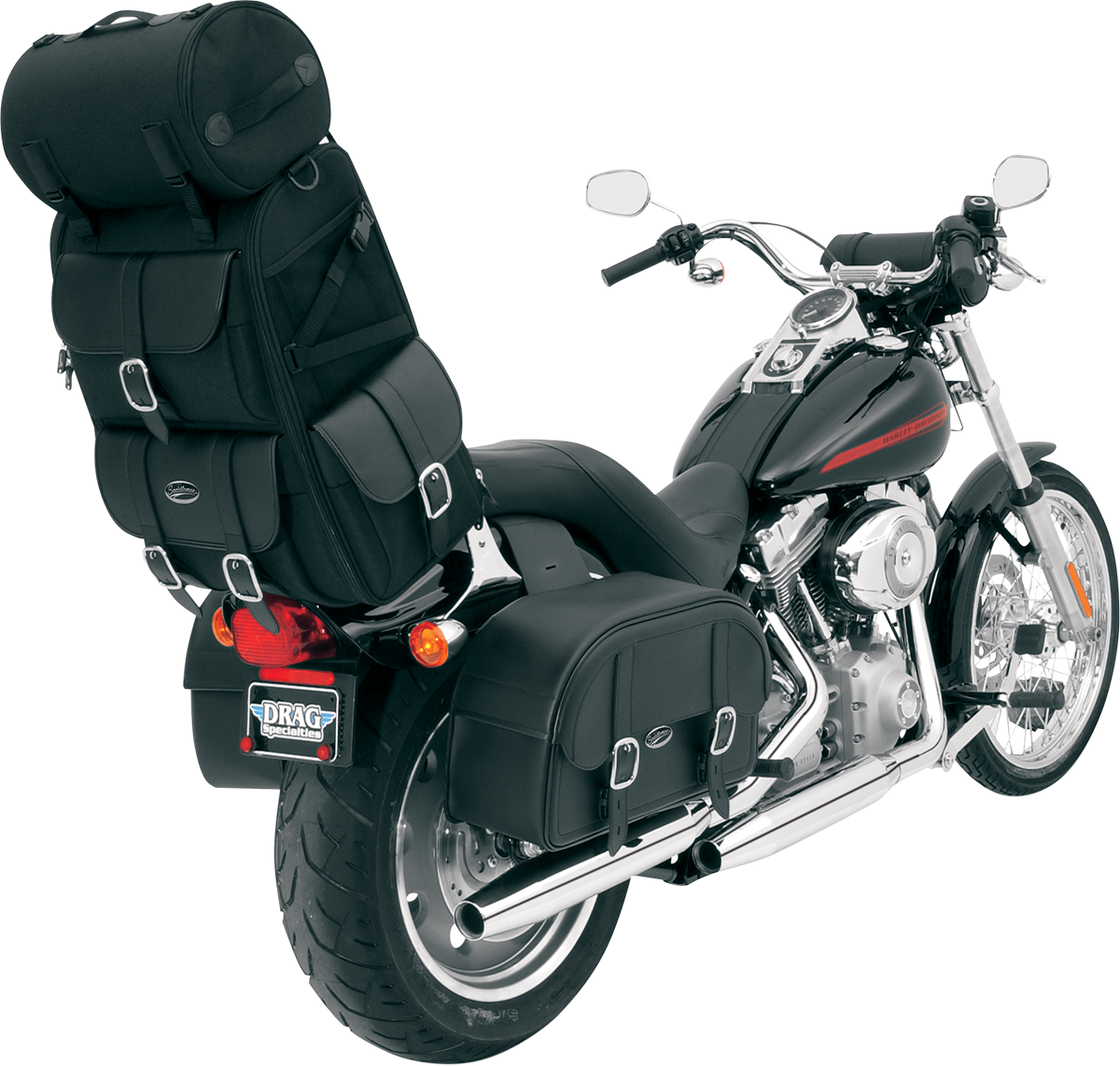 SADDLEMEN S3500 Deluxe Sissy Bar Bag 3515-0082