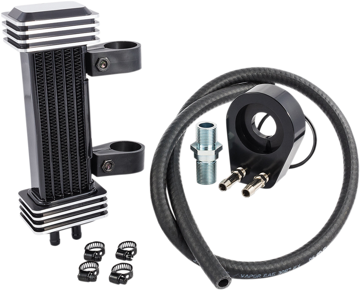 JAGG OIL COOLERS Deluxe 6-Row Oil Cooler System 762-1000