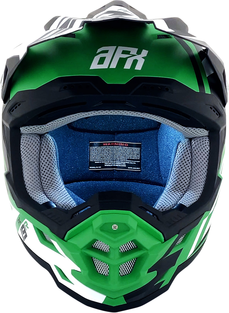 AFX FX-19R Helmet - Racing - Matte Green - Large 0110-7080