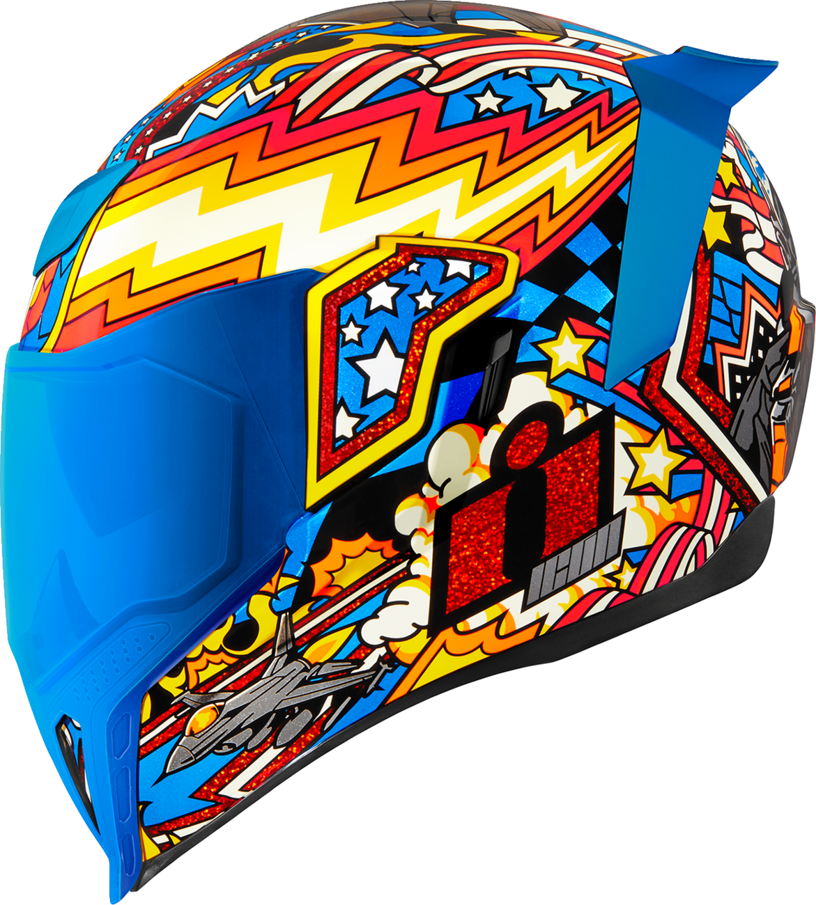 ICON Airflite™ Helmet - Flyboy - Blue - 3XL 0101-16016