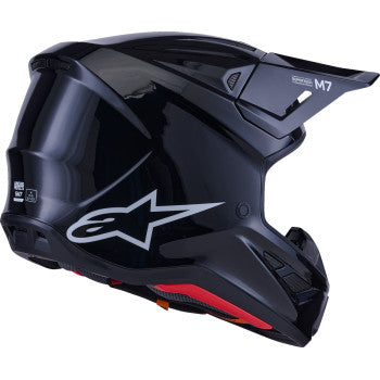 ALPINESTARS SM7 Helmet - Solid - Gloss Black - XS 8301426-1180-XS