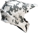 Z1R Rise Helmet - Snow Camo - White/Gray - Small 0120-0713