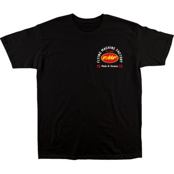 FMF Exhaust Supply T-Shirt - Black - Large  FA24118902BLKLG