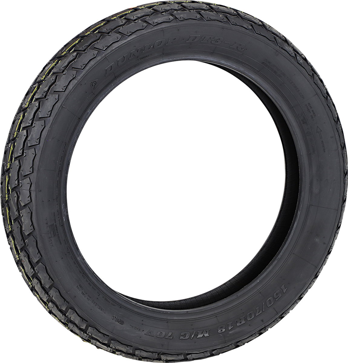 DUNLOP Tire - DT3 - Rear - 150/70R18 - 70V 45041058