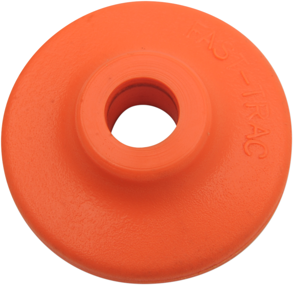 FAST-TRAC Extra Large Backer Plates - Orange - Round - 96 Pack 603RO-96