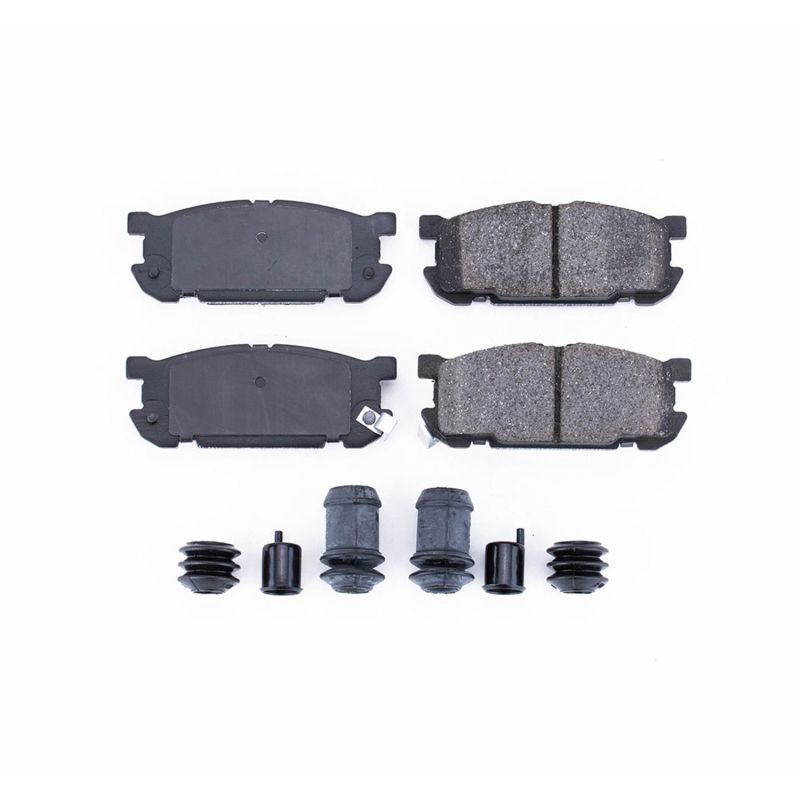 Power Stop 01-05 Mazda Miata Rear Z17 Evolution Ceramic Brake Pads w/Hardware 17-891