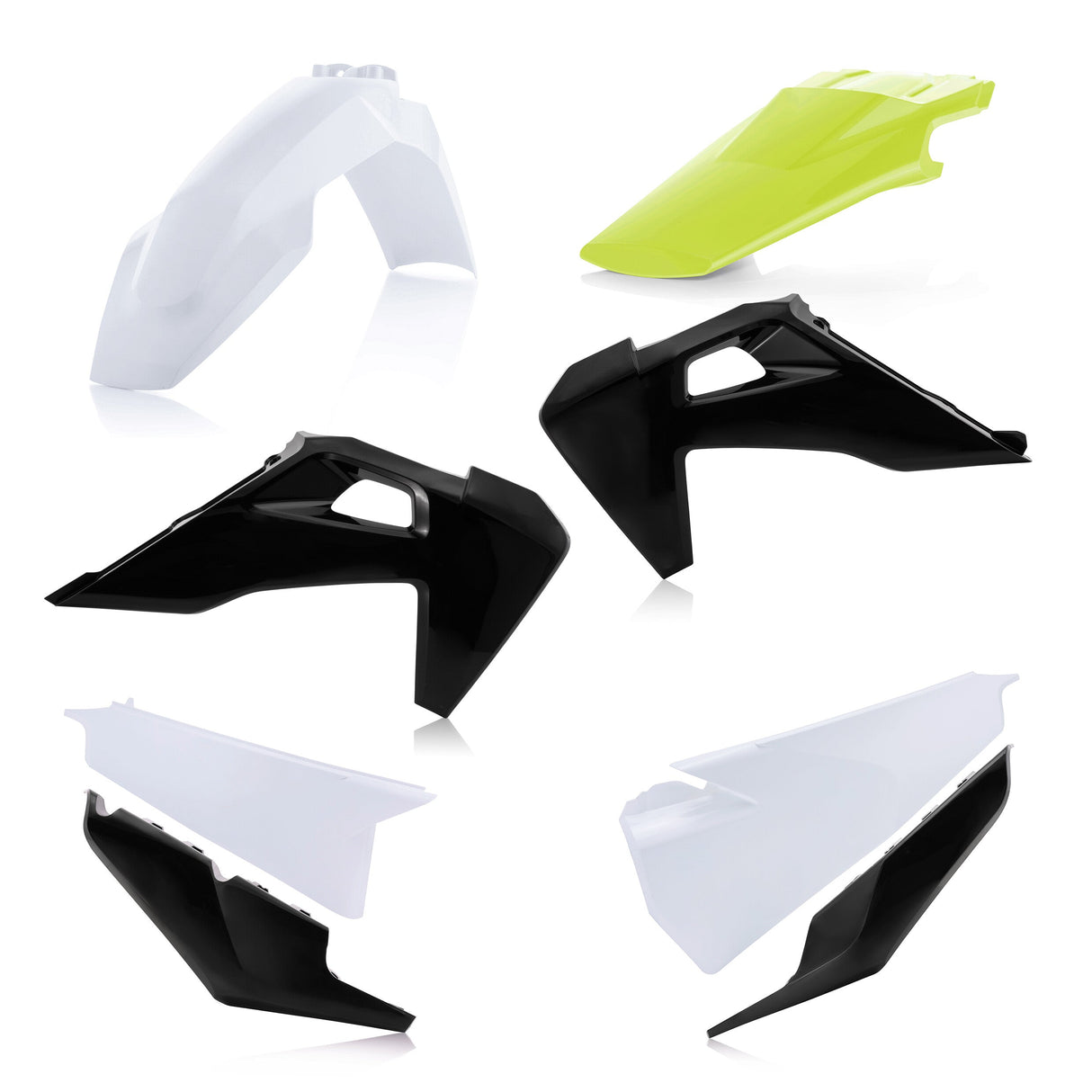 ACERBIS Plastic Kit Hus White/Black/Yellow 2726567296