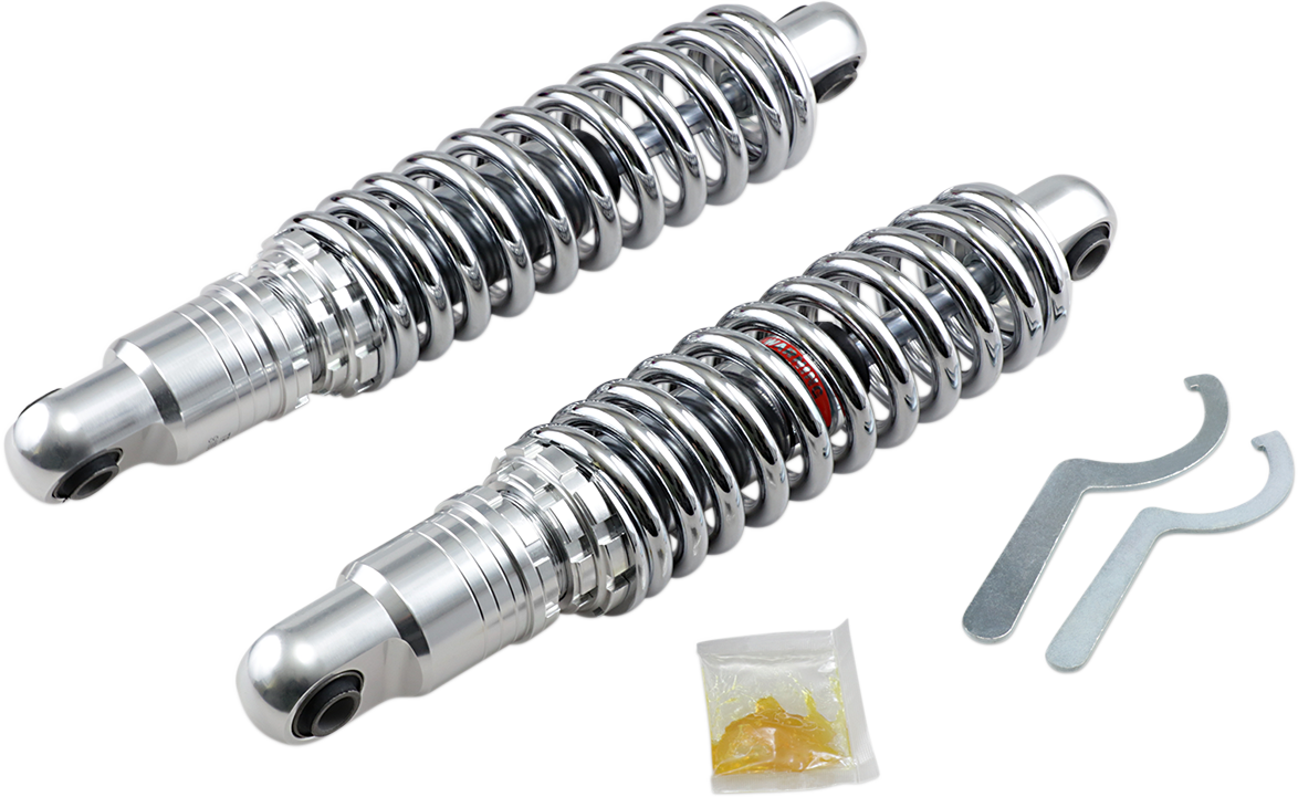 DRAG SPECIALTIES SHOCKS Premium Ride-Height Adjustable Shocks - Chrome - Heavy Duty - 13" C16-0157H