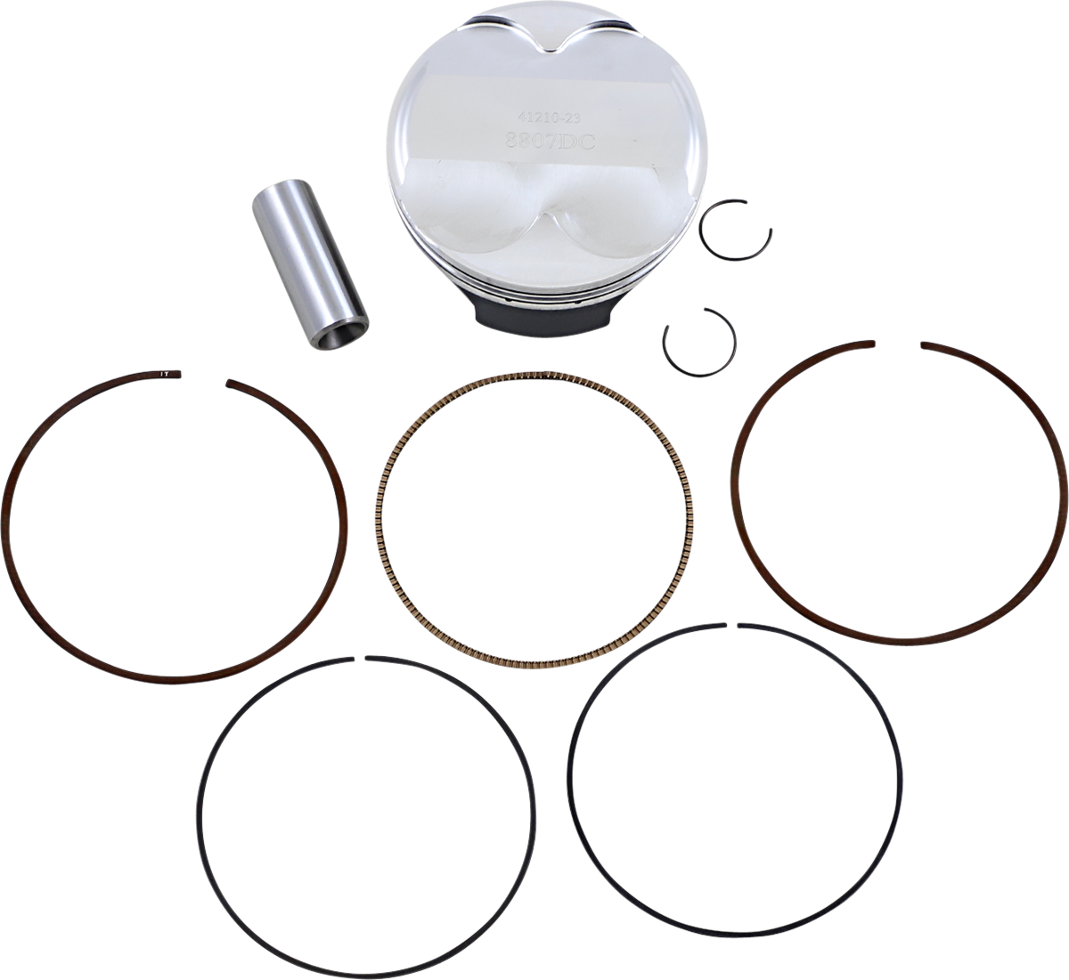 WOSSNER Piston Kit - MC/EX 350F/FC350/ SXF350 - 87.97 mm 8807DC