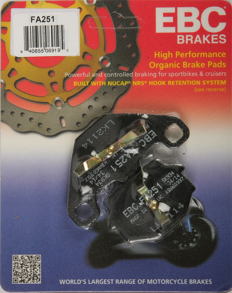 EBC Brake Pads FA251