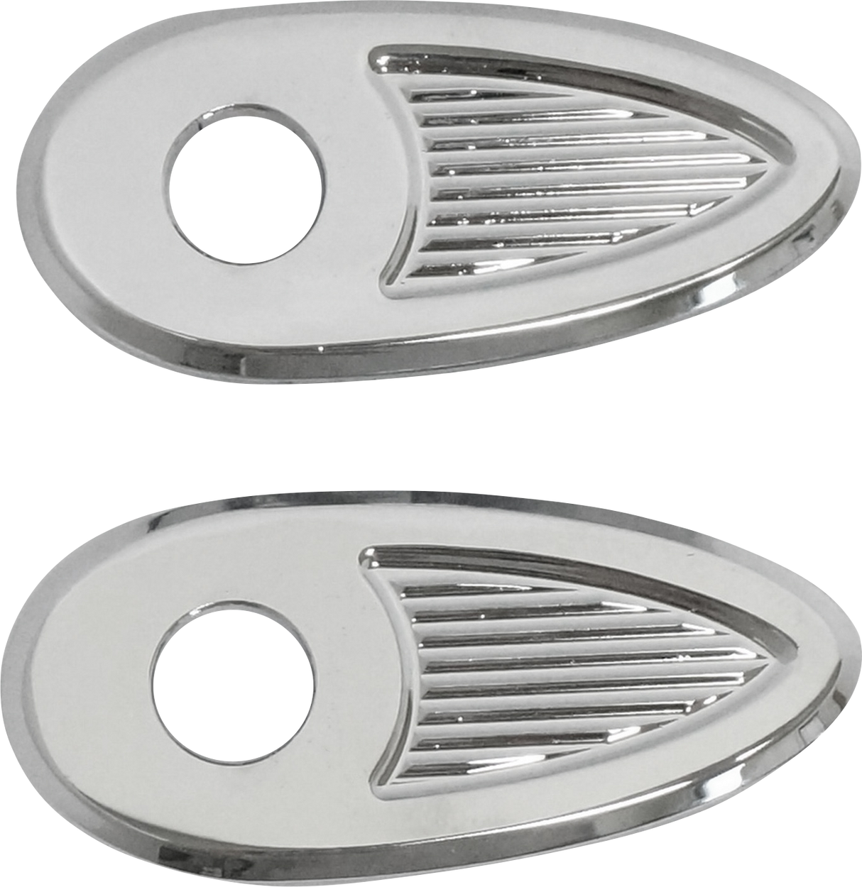 KODLIN MOTORCYCLE Fender Strut Adapter - Rear - Chrome K68485